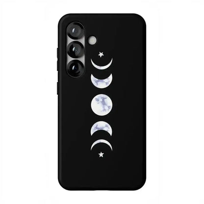 It's Just a Phase | Marble Moon Samsung Case