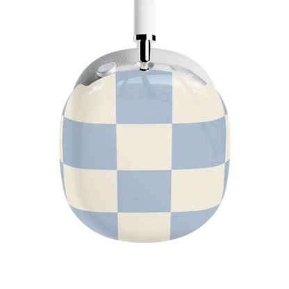 Fit Check | Light Blue Checkerboard AirPods Max Case