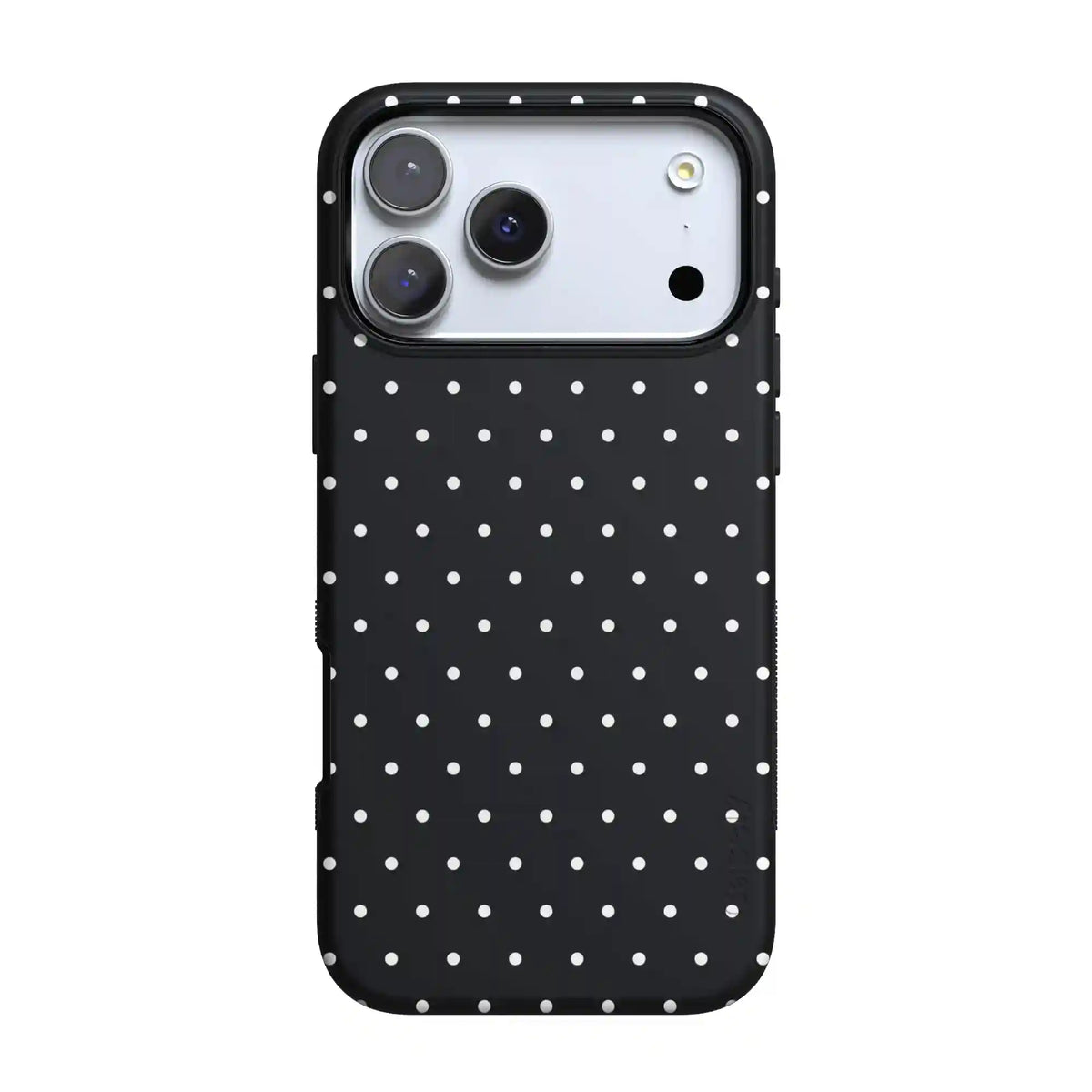 On the Dot | White Polka Dot Case
