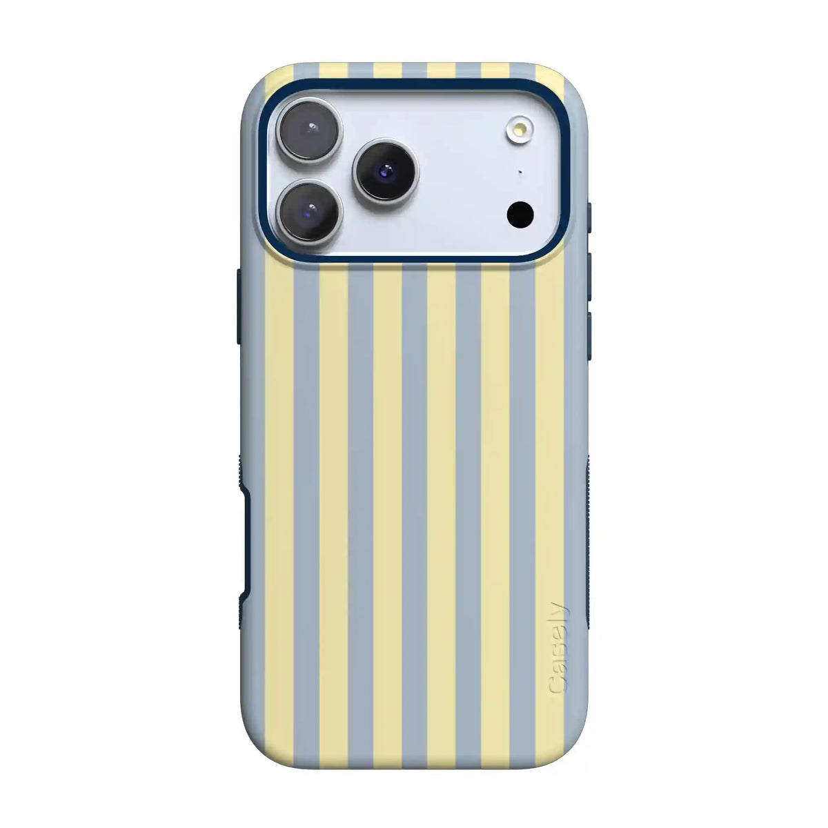 Coastline Stripes | Blue & Yellow Case