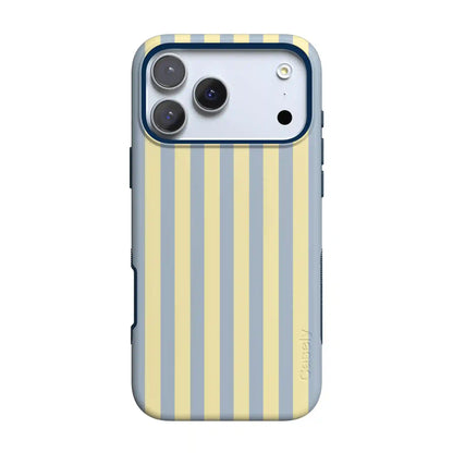 Coastline Stripes | Blue & Yellow Case