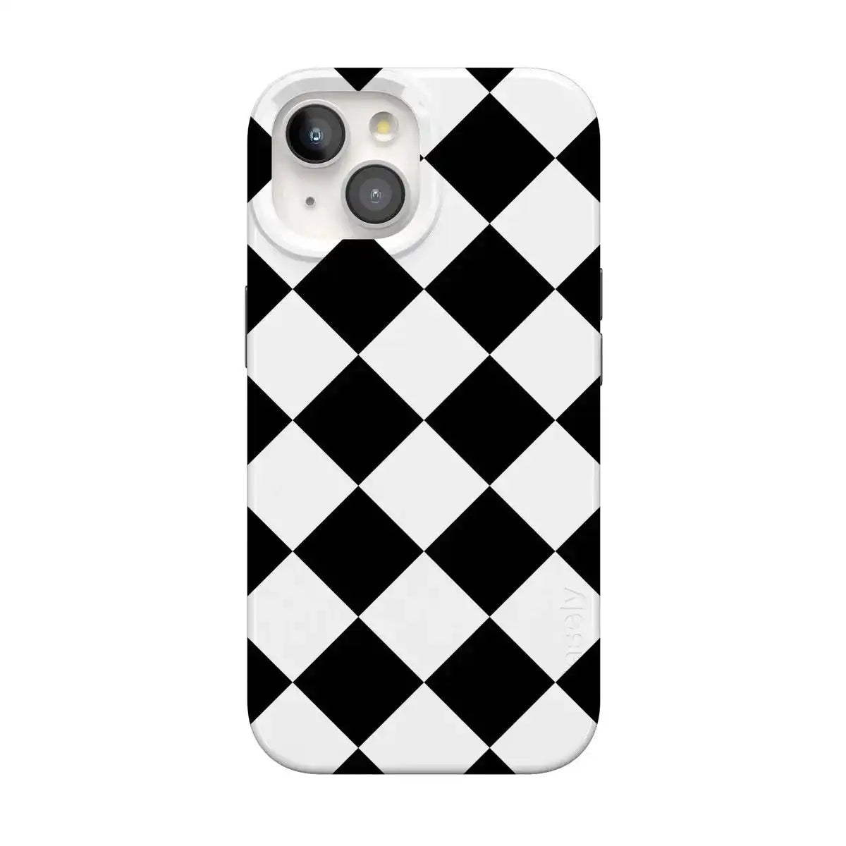 Black Checkerboard | High Contrast Design Case
