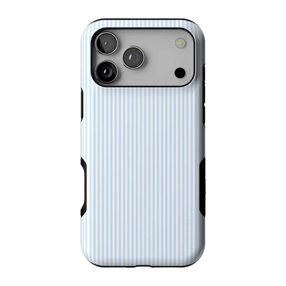 Stripes and the City | Light Blue Pinstripe Case