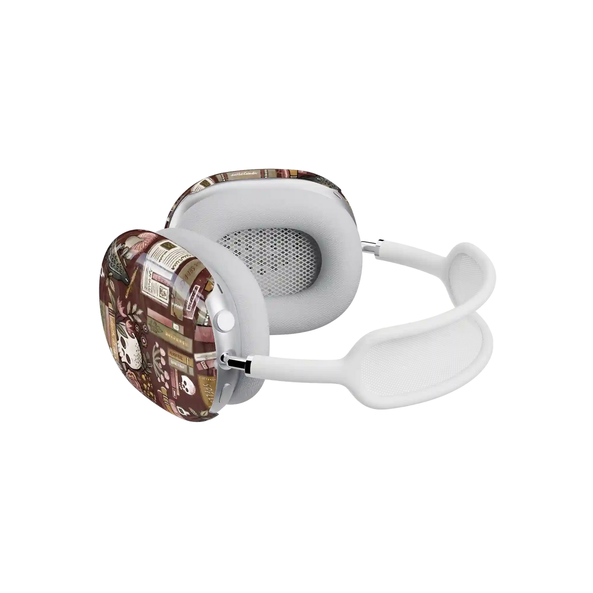 Gothic Noir | Spooky Bookshelf AirPods Max Case