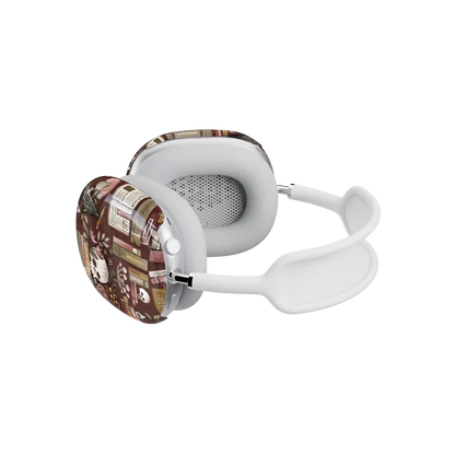 Gothic Noir | Spooky Bookshelf AirPods Max Case