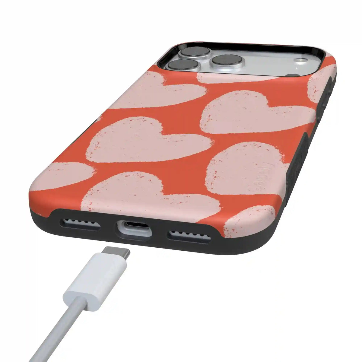 Love You More | Heart Doodle Case