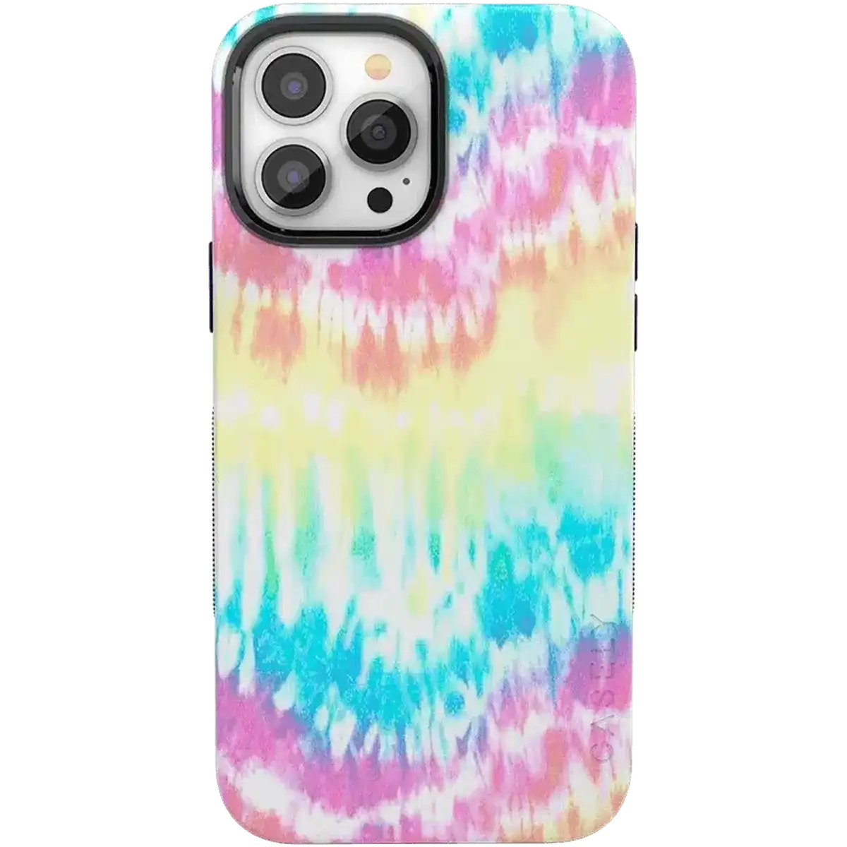 Wild & Free | Classic Rainbow Tie Dye iPhone Case