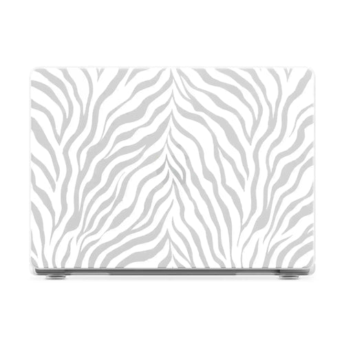 Untamed | White Zebra Laptop Shell
