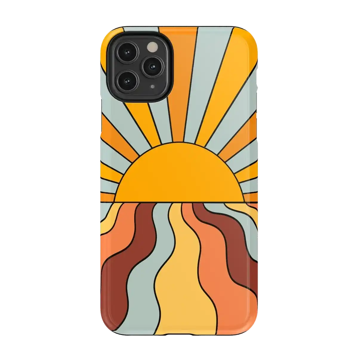 Shine On | Retro Sunset Case