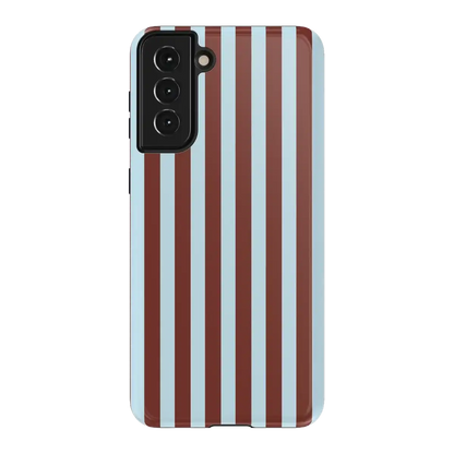 Sunday in Brooklyn | Blue Stripes Case