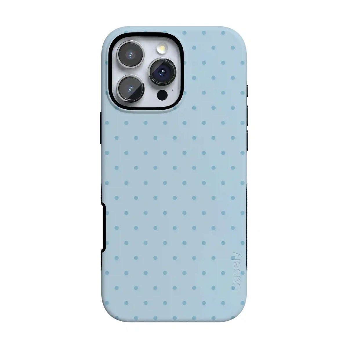 On the Dot | Blue Monochrome Polka Dot Case