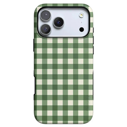 Checked Twice | Green Plaid Case