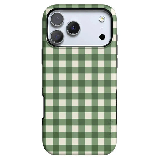 Checked Twice | Green Plaid Case