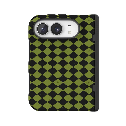Wicked Hex | Green Checkered Case