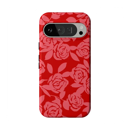 Final Rose | Red & Pink Floral Case
