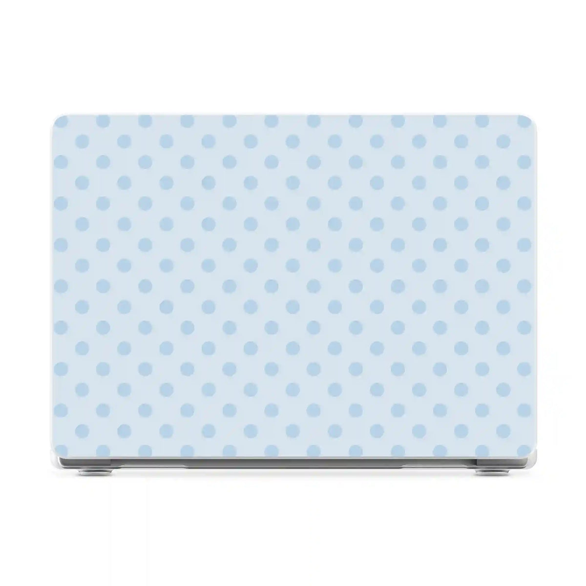 Spotted in SoHo | Light Blue Polka Dot Laptop Shell