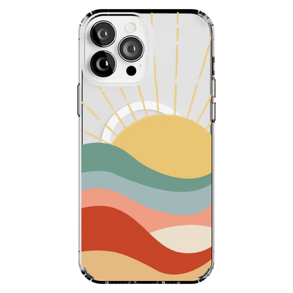 Here Comes the Sun | Colorblock Sunset Case