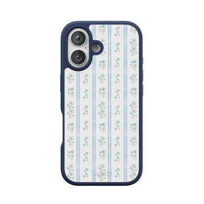 Cottage Stripe | Blue Floral Case