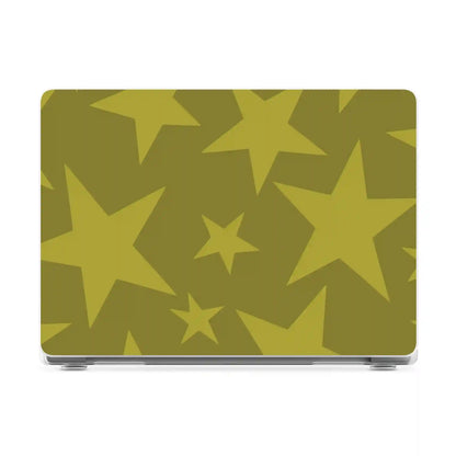 Stars Align | Green Stars Laptop Shell