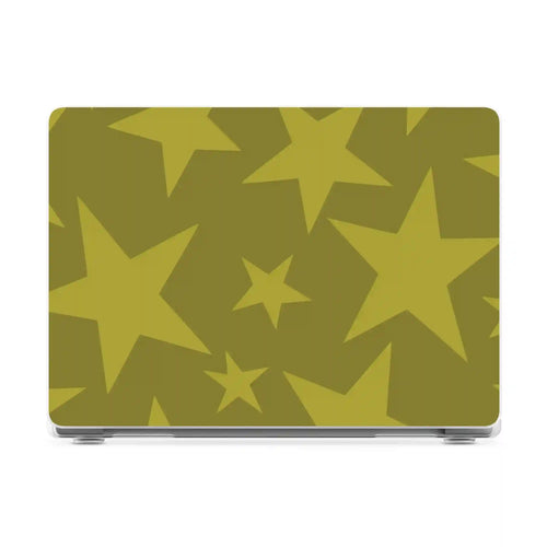 Stars Align | Green Stars Laptop Shell