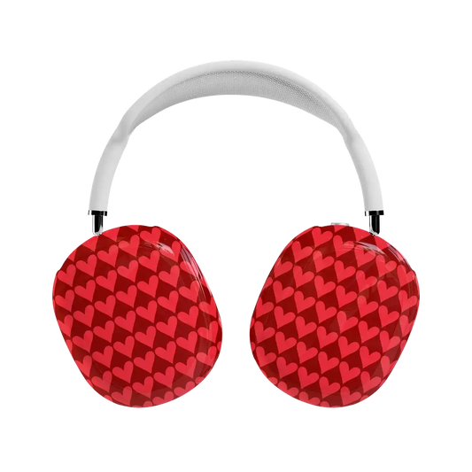 Crazy in Love | Red Hearts AirPods Max Case