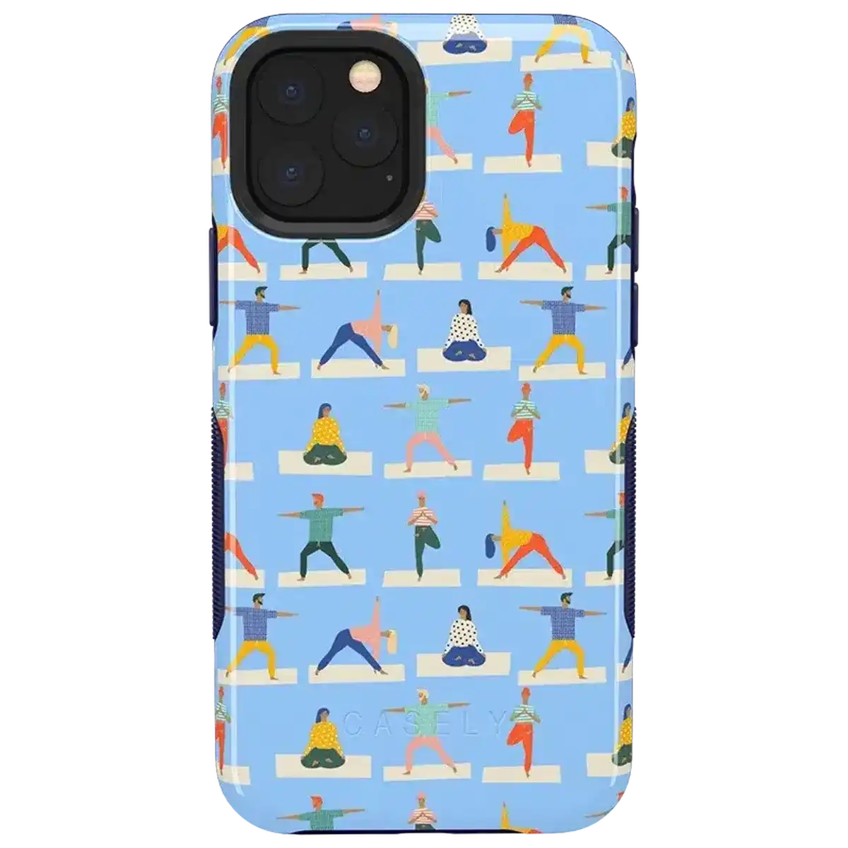 Go with the Flow | Light Blue Yoga Case