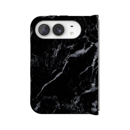 Black Pearl | Classic Black Marble Case
