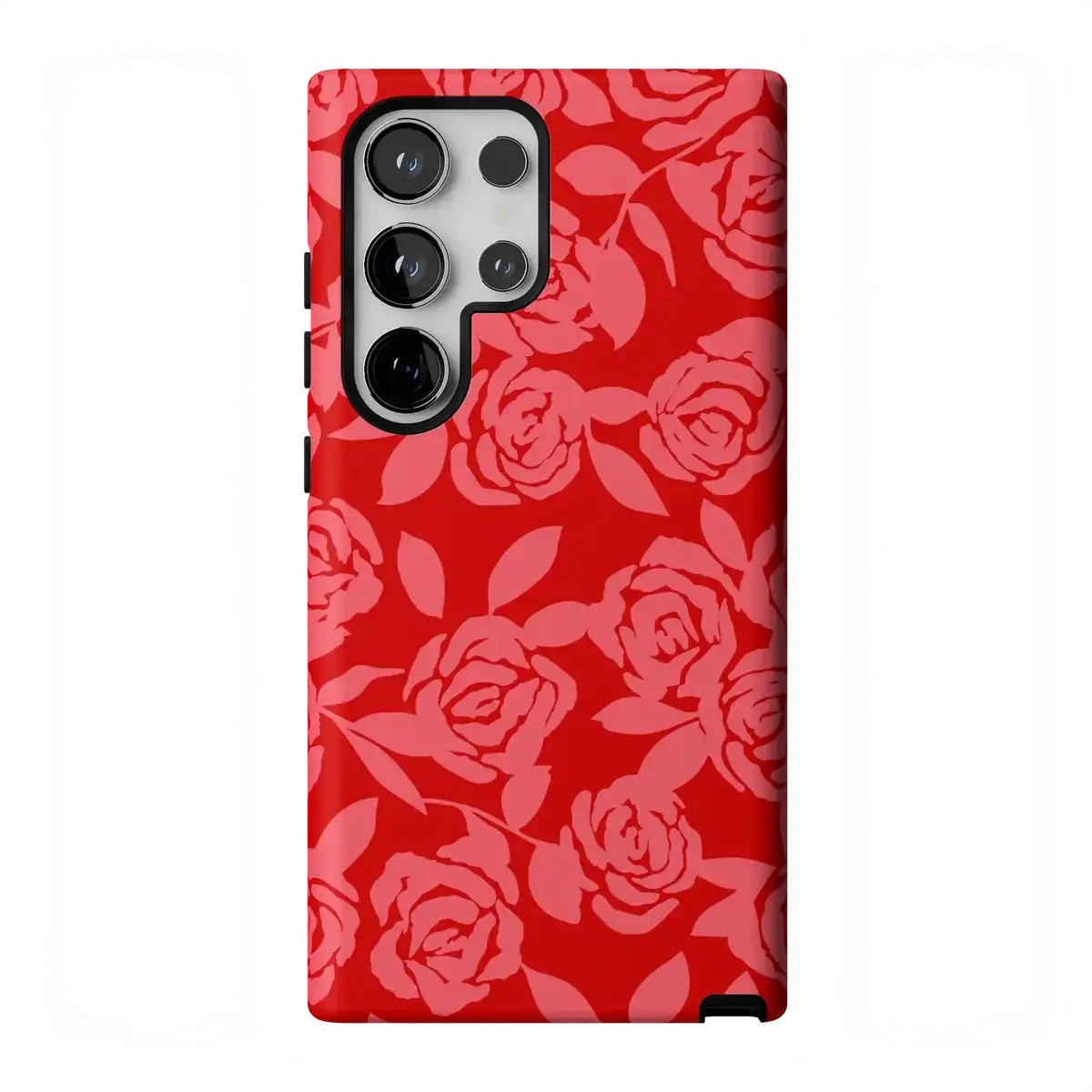 Final Rose | Red & Pink Floral Case