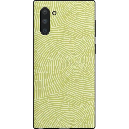 Swirl Away | Tea Green Geometric Samsung Case