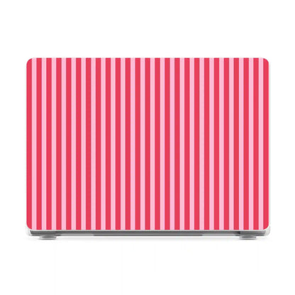Perfect Stripes | Pink Stripes Laptop Shell