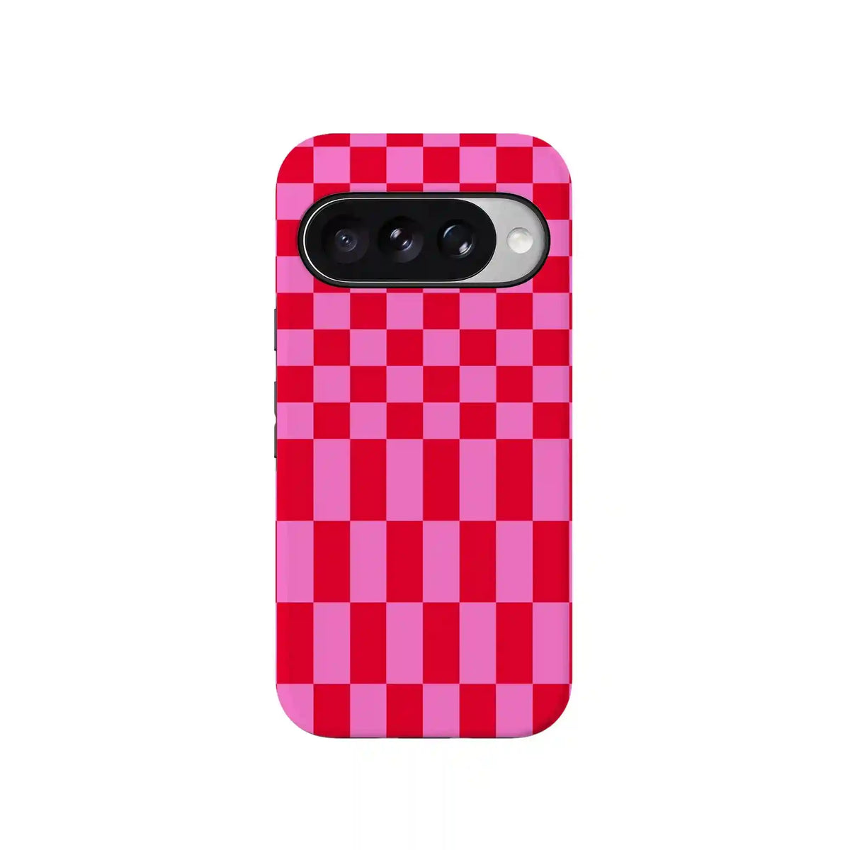 Vibe Check | Pink Checkerboard Case