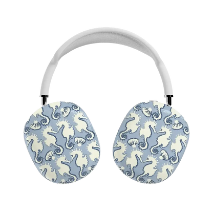 Seahorse Drift | Coastal Blues AirPods Max Case