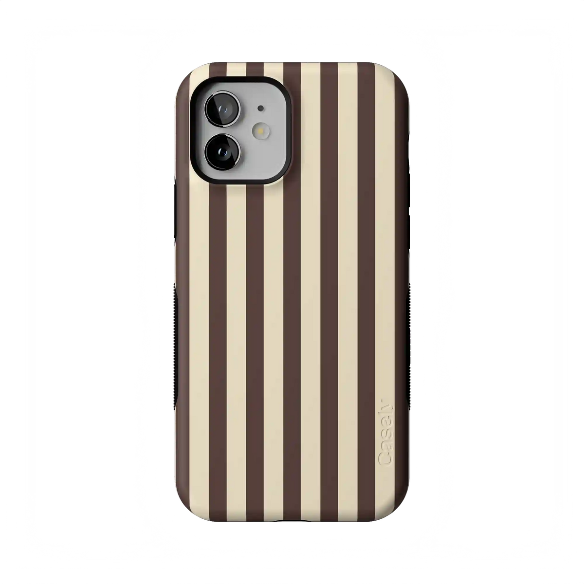 S'more Stripes | Brown Striped Case