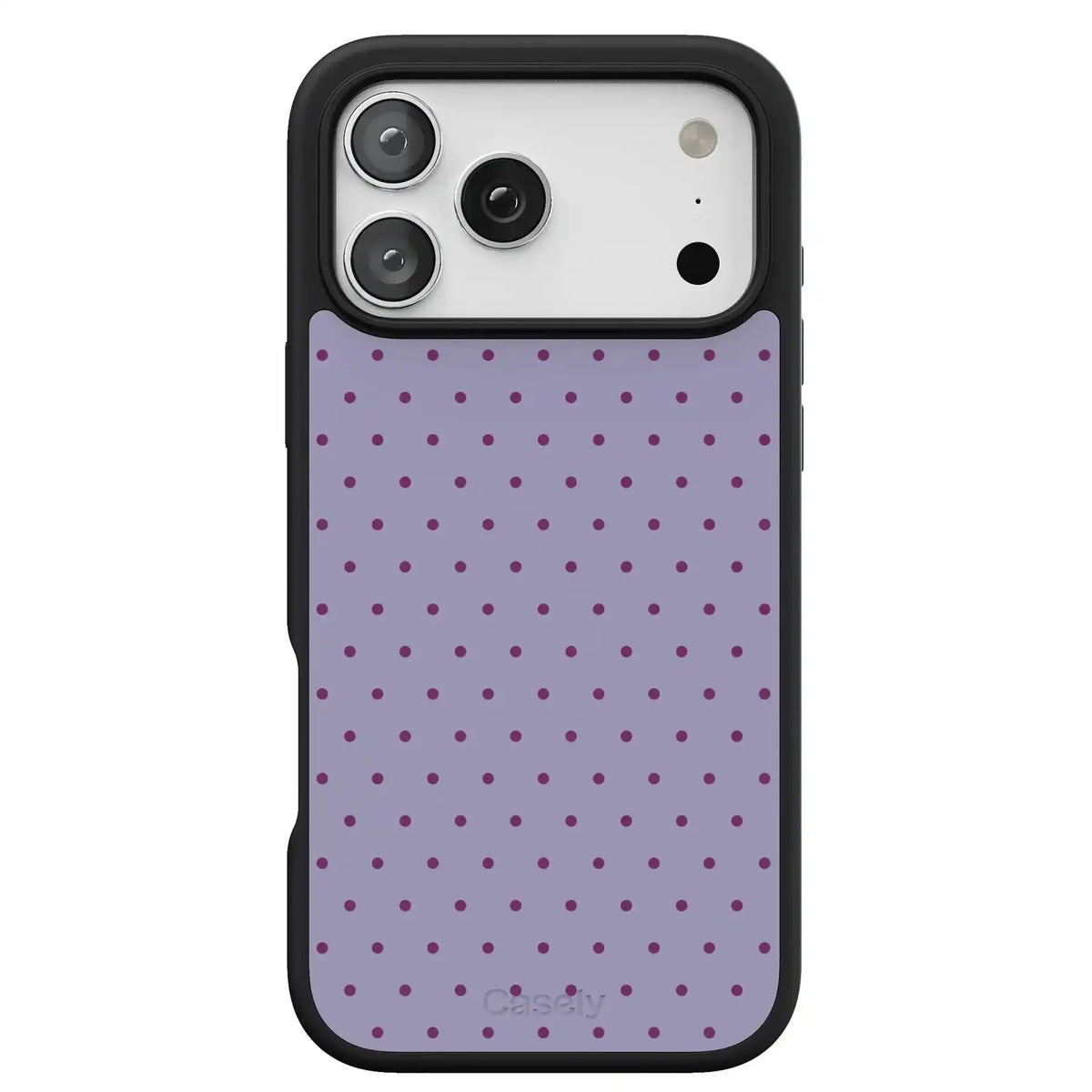On the Dot | Purple & Plum Polka Dot Case