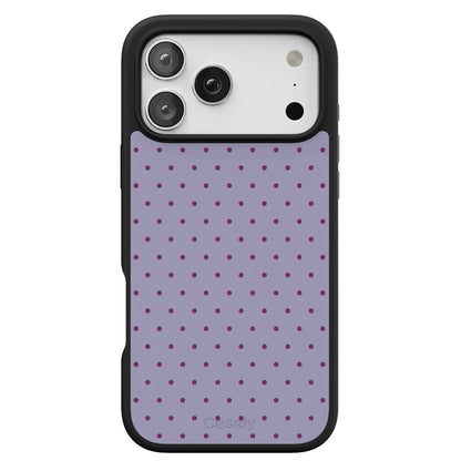 On the Dot | Purple & Plum Polka Dot Case