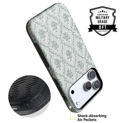 Sage Tapestry | Floral Vines Case