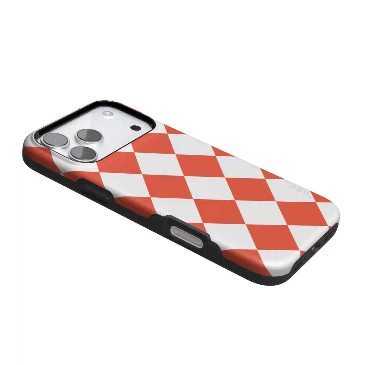 Red Checkerboard | High Contrast Design Case