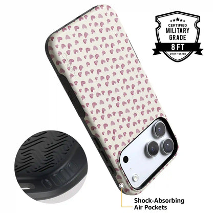 Lovebug | Mauve Hearts Case