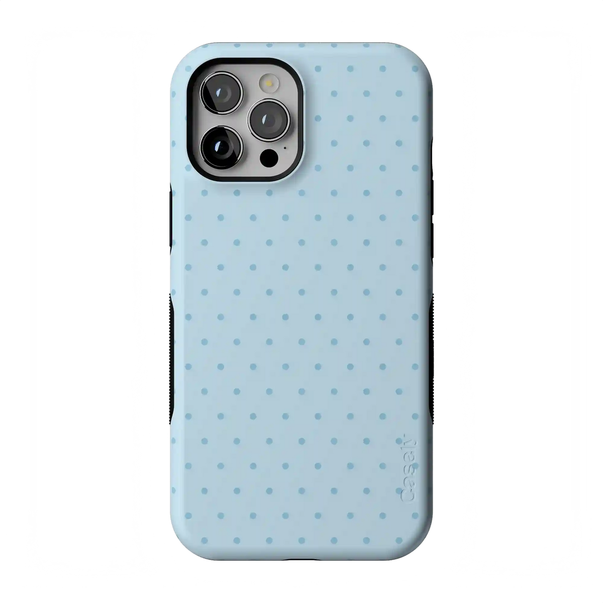 On the Dot | Blue Monochrome Polka Dot Case