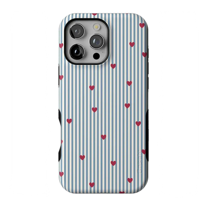 Love Lines | Blue Stripes Case